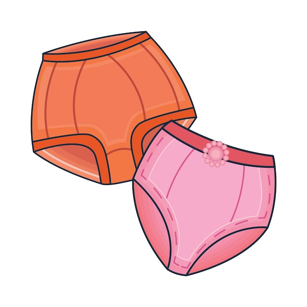 Premium Vector | Illustration of underwear