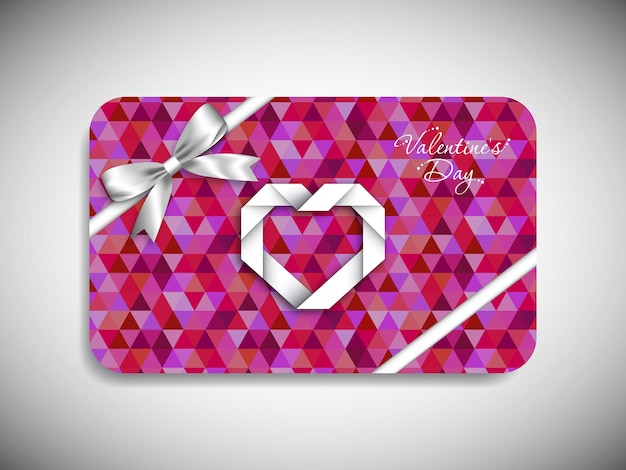 illustration of valentines day with beautiful calligraphy