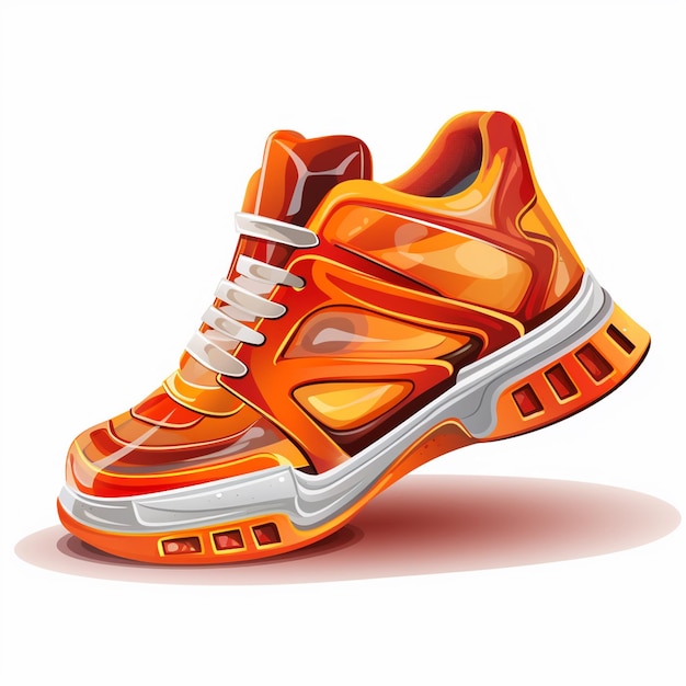 Vettore illustrazione disegno vettoriale moda calzature isolato sport piede icona scarpe simbolo scarpa c