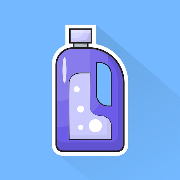 Vector illustration vector of detergent in flat design