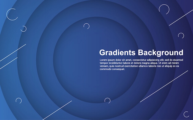 Illustration vector graphic of abstract background gradients color