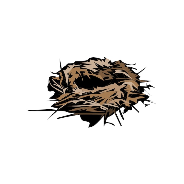 Vector illustration vector graphic of bird nest