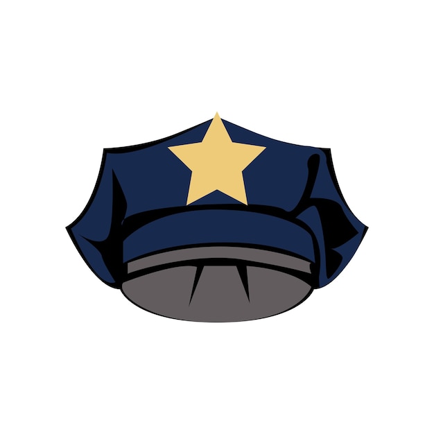 Illustration Vector Graphic of Cap Police logo