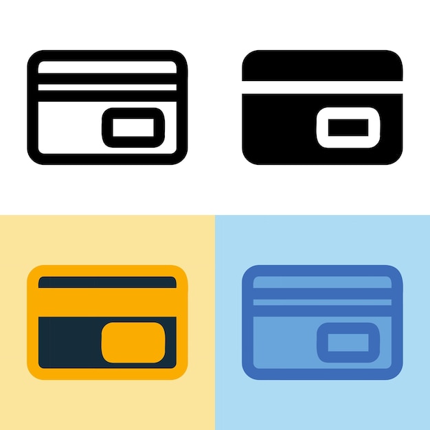 Illustration vector graphic of Card Icon Perfect for user interface new application etc