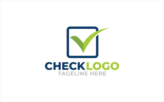 Illustration vector graphic of check mark icon or logo design template