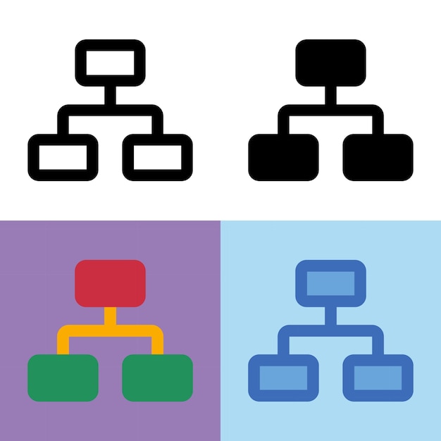 Illustrazione grafica vettoriale dell'icona del diagramma perfetto per la nuova applicazione dell'interfaccia utente ecc