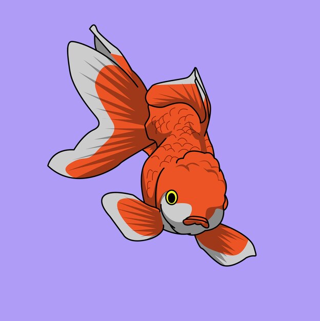 Vector illustration vector graphic of fish