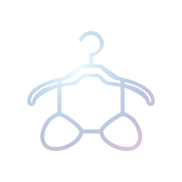 Illustration Vector graphic of hanger icon template