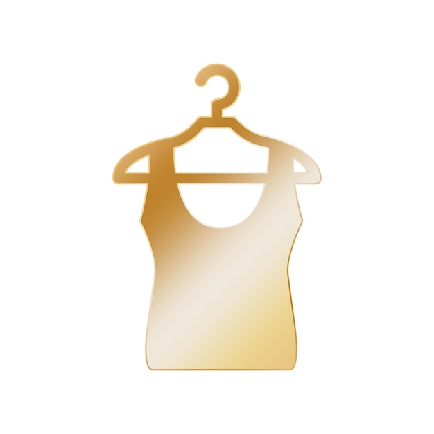 Illustration Vector graphic of hanger icon template