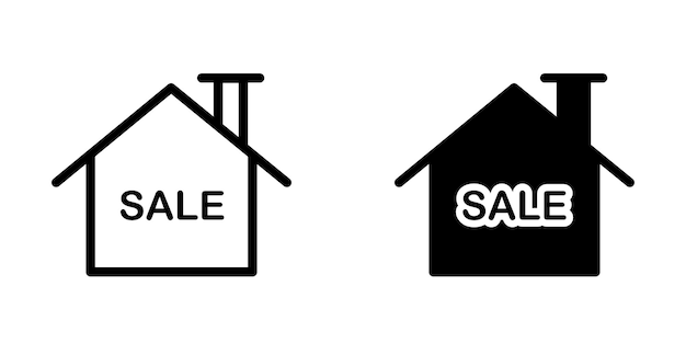 Illustration vector graphic of house icon template