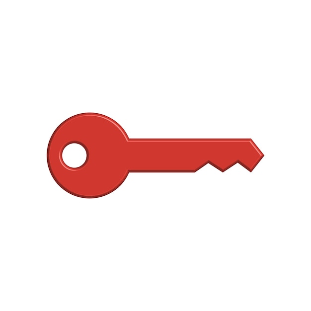 Illustration Vector graphic of key icon template