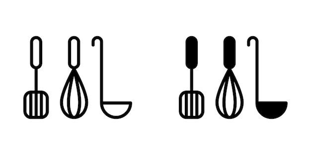 Vector illustration vector graphic of kitchen utensil icon