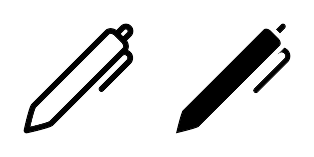 Illustration Vector graphic of pen icon template