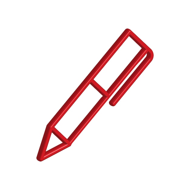 Illustration Vector graphic of pen icon template