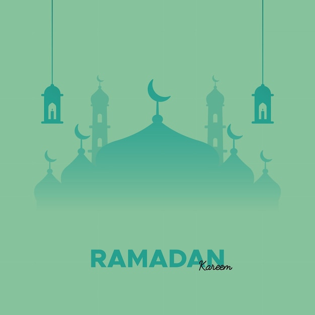 Illustrazione grafica vettoriale di ramadan blessing perfetto per il layout del modello di progettazione ramadan