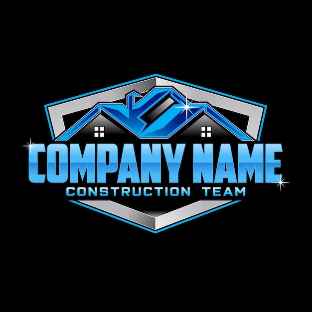 Illustration vector graphic of renovation home repair and building concept logo design template