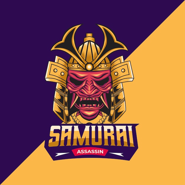 Illustration vector graphic of samurai assassin