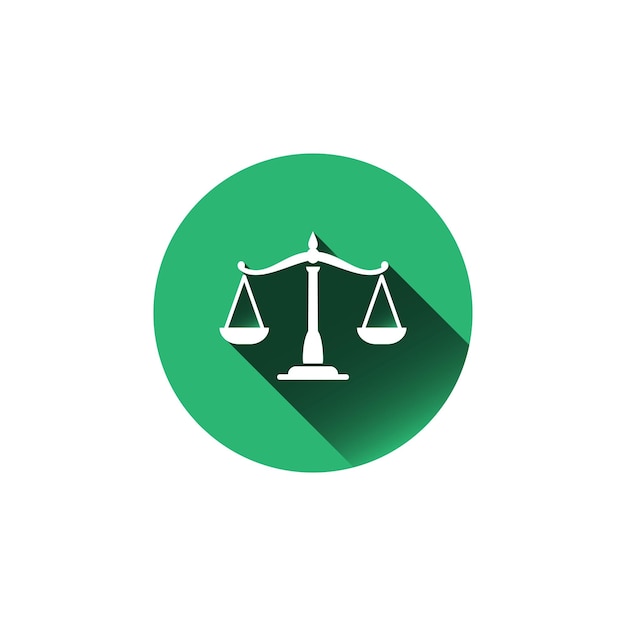 Illustration Vector Graphic of Scale Justice icon