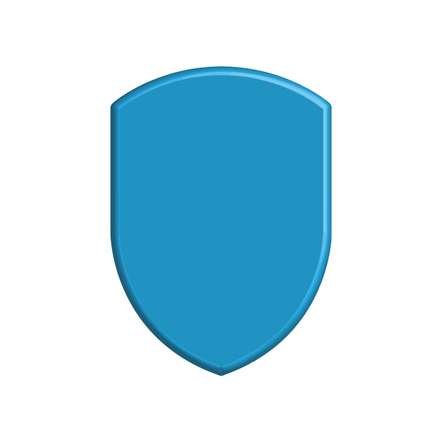 Vector illustration vector graphic of shield icon template