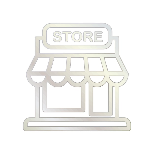 Illustration Vector graphic of store icon