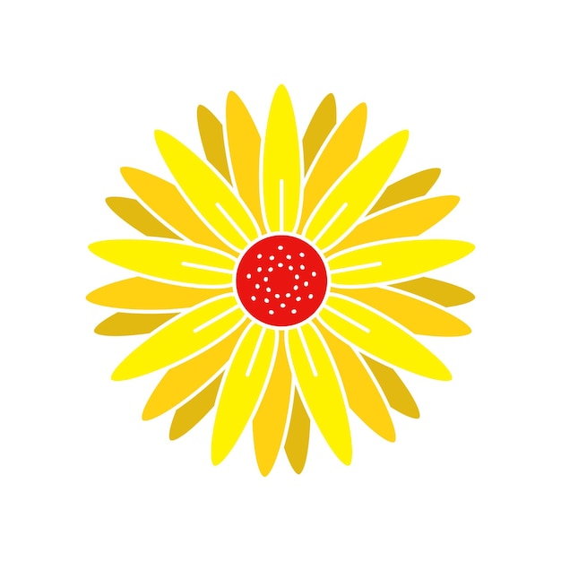 Illustration Vector Graphic of Sunflower icon