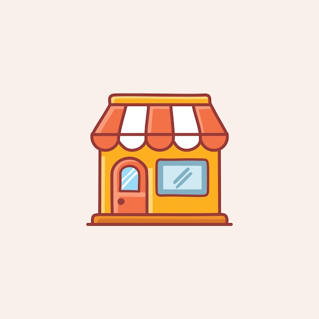 Illustration Vector of House Japanese Style