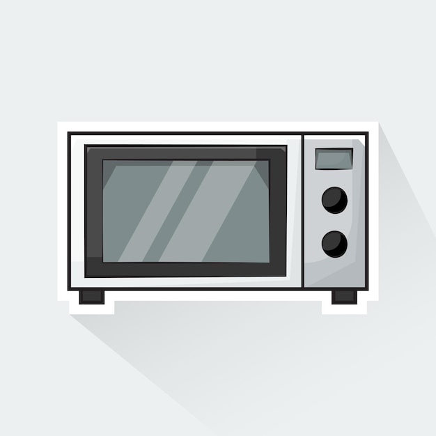 Illustration Vector of Oven in Flat Design