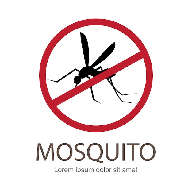 Vector illustration vector target on mosquito mosquitoes carry many disease such as dengue fever zika diseaseenchaphalitits and else