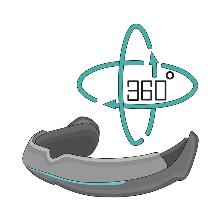 Vector illustration of virtual reality