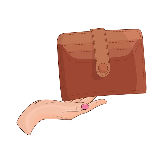 Illustration of wallet