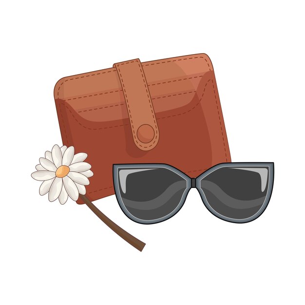 Vector illustration of wallet