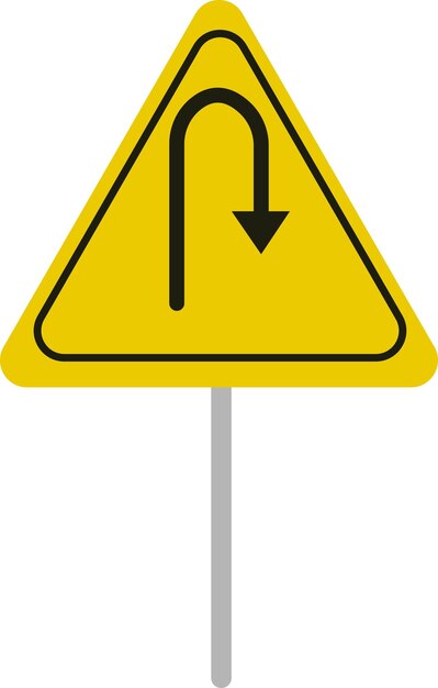 Illustration of warning sign