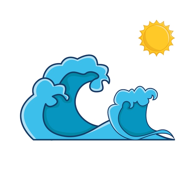 Illustration of wave