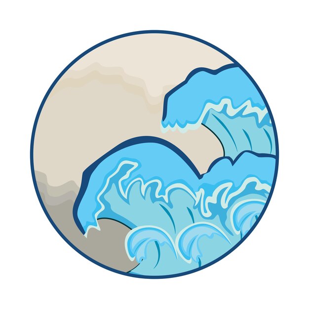 Illustration of wave