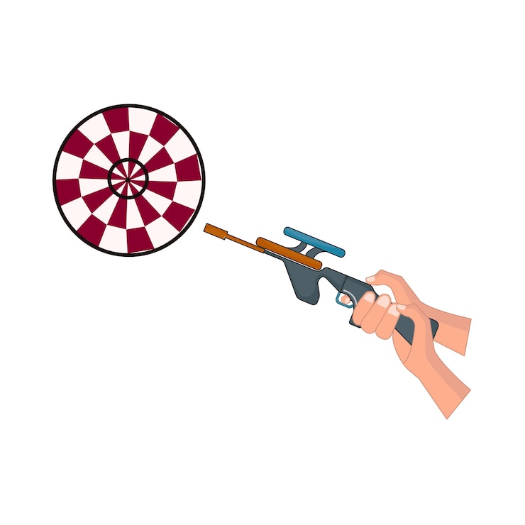 Vector illustration of weapon