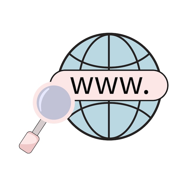 ウェブのイラスト