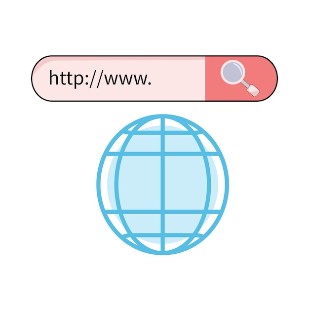 Illustration of web