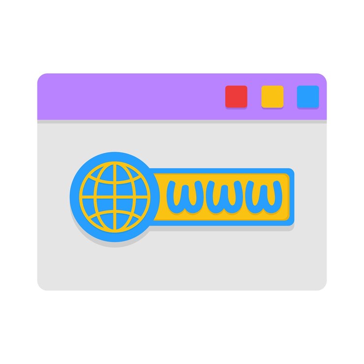 Vector illustration of web
