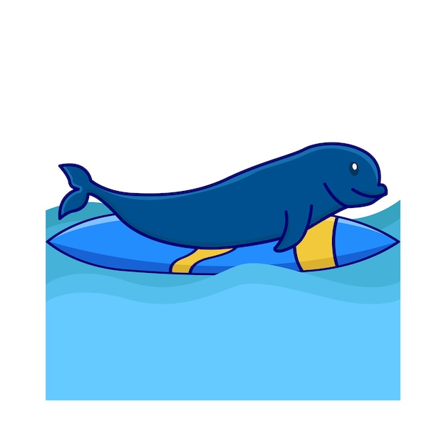 Illustration of whale