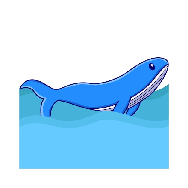 Illustration of whale