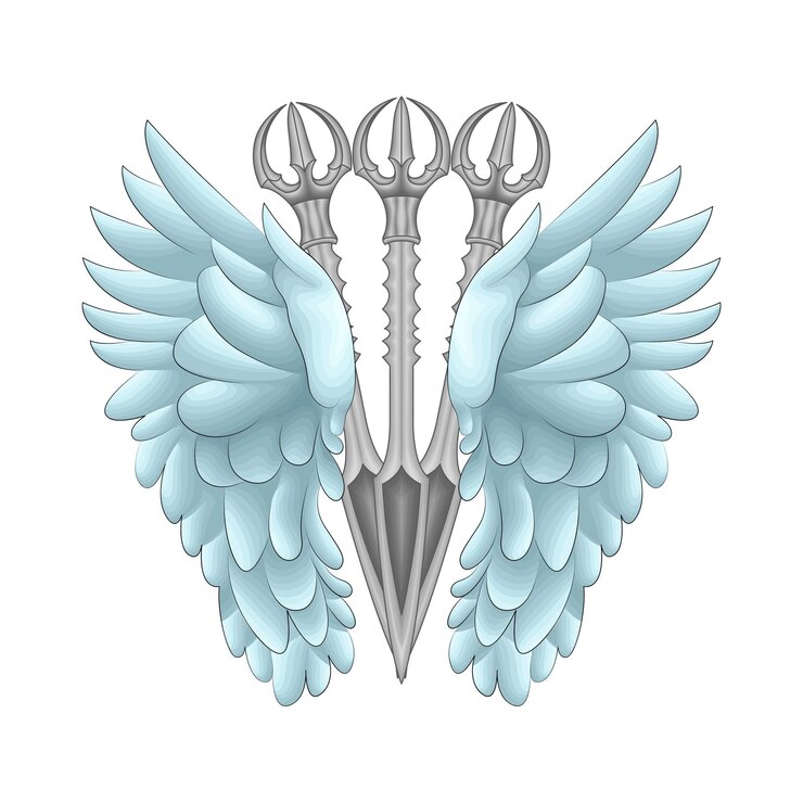 Vector illustration of wing