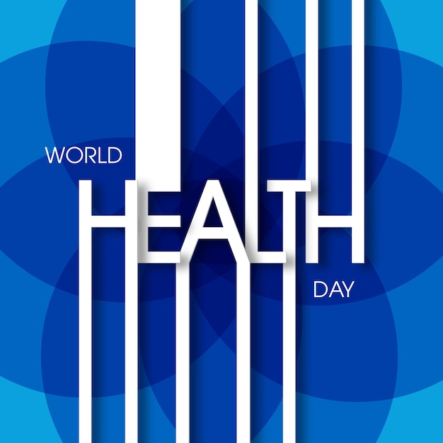 Illustration of world health day 7 april