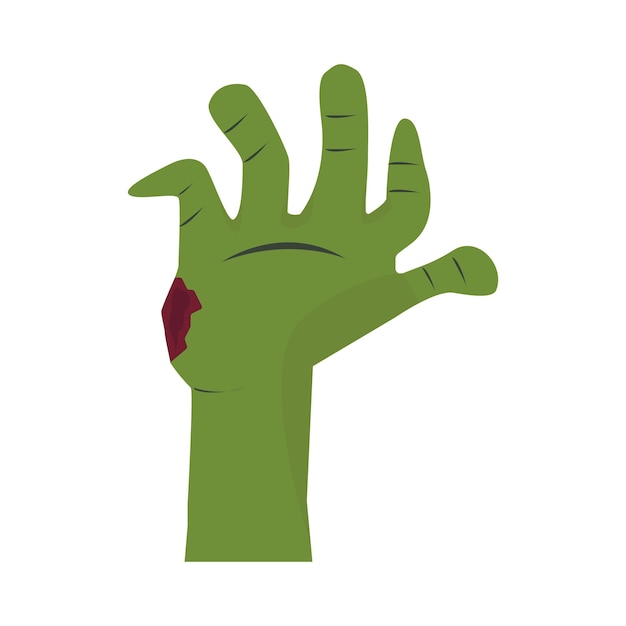 Vector illustration of zombie