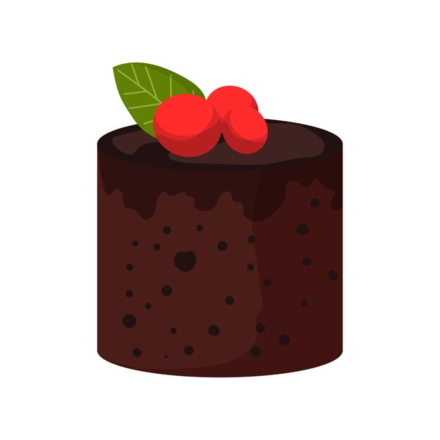 Vector illustrations of cake