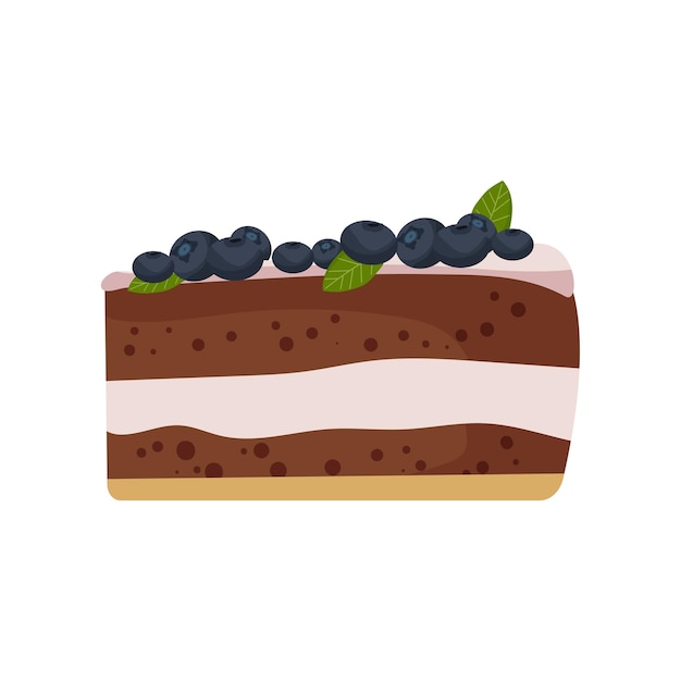 Vector illustrations of cake