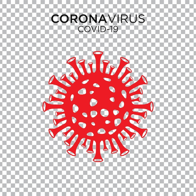 삽화 개념 코로나바이러스 Covid19 코로나바이러스 또는 Sarscov2 벡터 일러스트 벡터 Eps 10