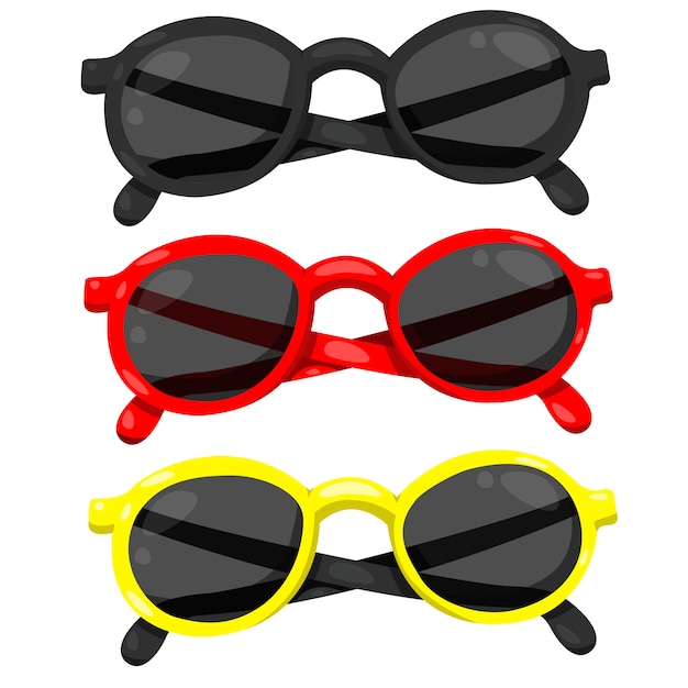 Illustrator of sunglasses