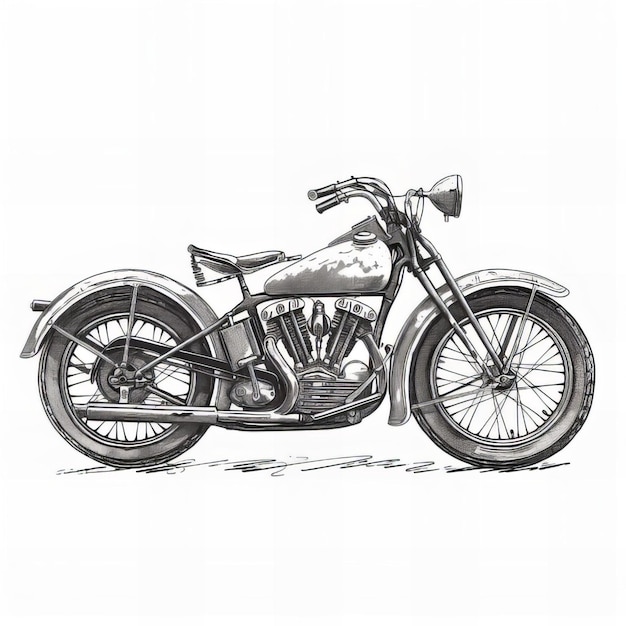 Illustrator van motorfietsen