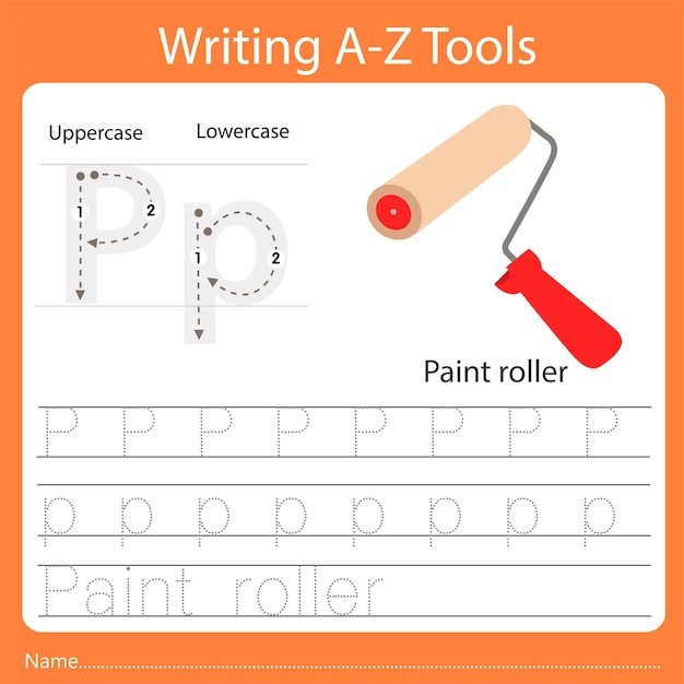 illustrator of writing az tools P