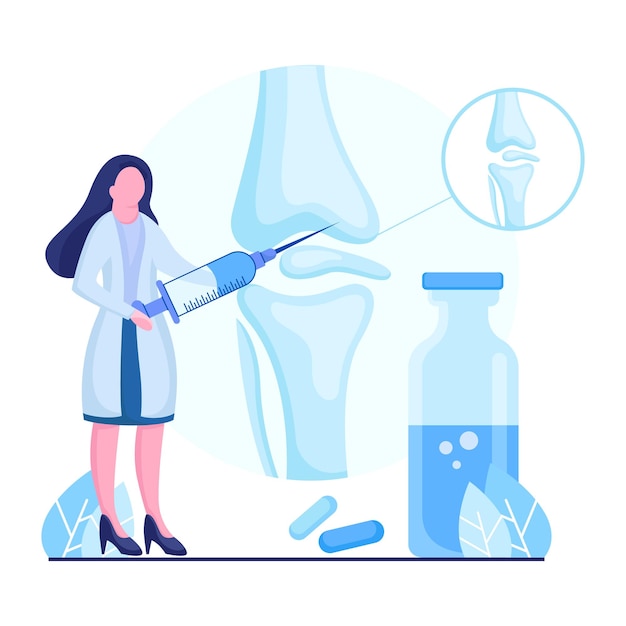 Ilustration design for arthritis research